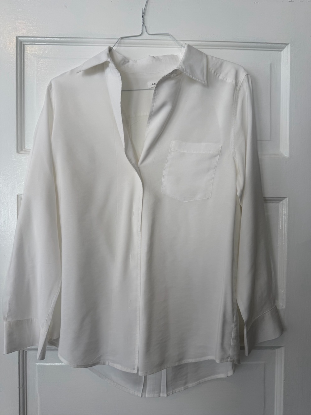White Oversized Blouse